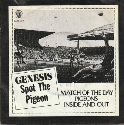 Genesis - Match of the day + Pigeons +Inside and out (Vinylsingle)