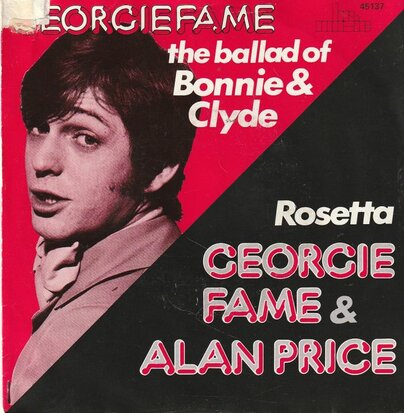 Georgie Fame - Ballad of Bonnie & Clyde + Rosetta (Vinylsingle)