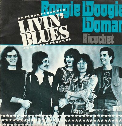 Livin' Blues - Boogie Woogie woman + Rocochet (Vinylsingle)