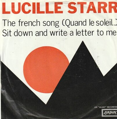 Lucille Starr - French song + Sit down and write a letter to me (Vinylsingle)