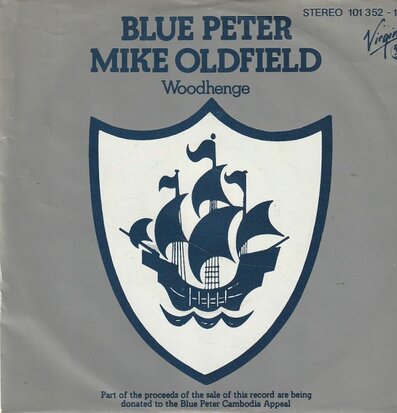 Mike Oldfield - Blue Peter + Woodhenge (Vinylsingle)