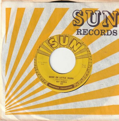 Ray Harris - Come On Little Mama + Where'd You Stay Last Nite (Vinylsingle)