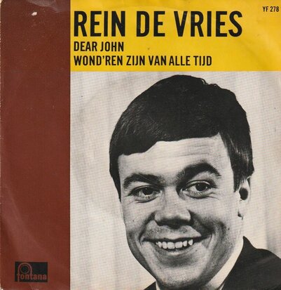 Rein de Vries - Dear John + Wond'ren zijn van alle tijden (Vinylsingle)