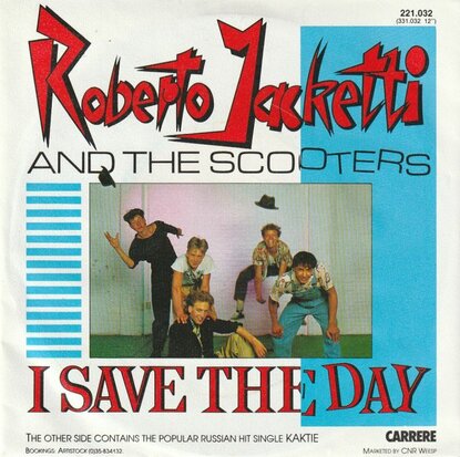 Roberto Jacketti - I save the day + Kaktie (Vinylsingle)