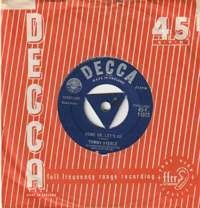 Tommy Steele - Come on, let's go + Put a ring on her finger (Vinylsingle)