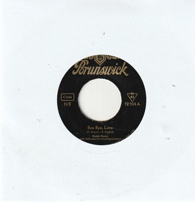 Webb Pierce - Bye Bye, Love + Missing You (Vinylsingle)