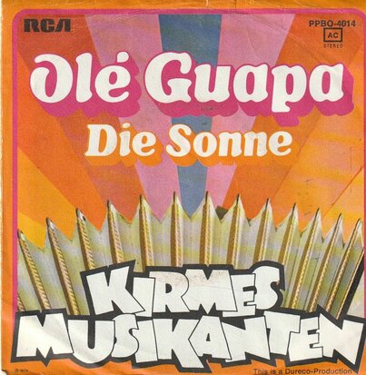 Kirmesmusikanten - Ole Guapa + Die Sonne (Vinylsingle)