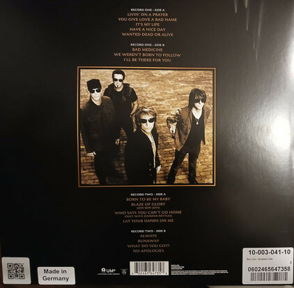 BON JOVI - GREATEST HITS (Vinyl LP)