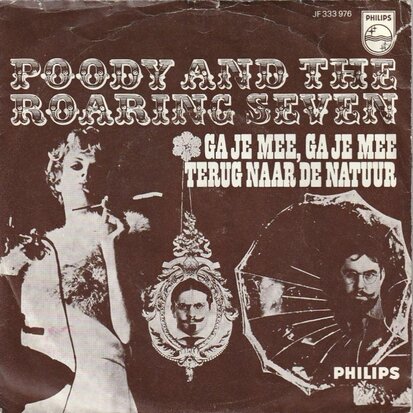 Poody and the Roaring Seven - Ga je mee, ga je mee + Terug naar de natuur (Vinylsingle)