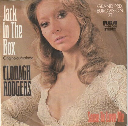 Clodagh Rodgers - Jack in the box + Someone to love to (Vinylsingle)