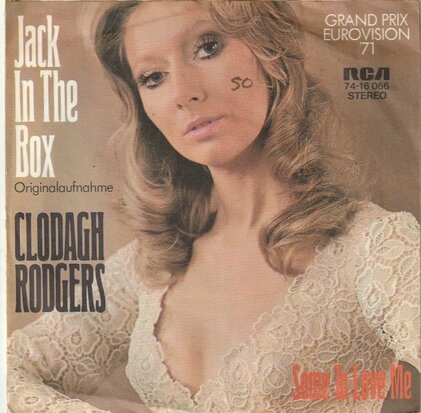 Clodagh Rodgers - Jack in the box + Someone to love to (Vinylsingle)