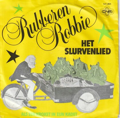 Rubberen Robbie - Het Slurvenlied + Als een kroket in zijn kadet (Vinylsingle)