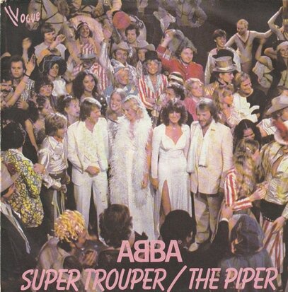 Abba - Super trouper + The piper (Vinylsingle)