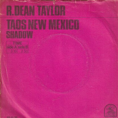 R. Dean Taylor - Taos New Mexico + Shadow (Vinylsingle)