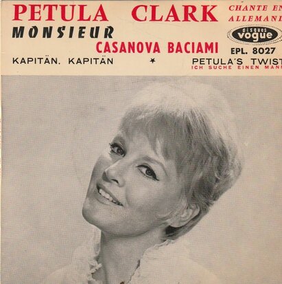 Petula Clark - Monsieur (EP) (Vinylsingle)