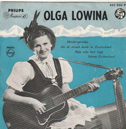 Olga Lowina - Herderssprookje + Als de avond daalt in Zwitserland + 2 (Vinylsingle)