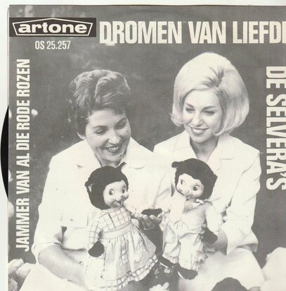 Selvera's - Dromen van liefde + Jammer van al die rode rozen (Vinylsingle)