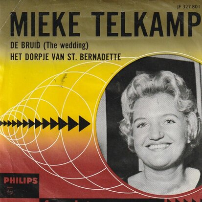 Mieke Telkamp - De bruid + Het dorpje van St. Bernadette (Vinylsingle)