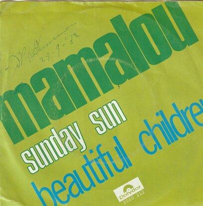 Beautiful Children - Mamalou + Sunday Sun (Vinylsingle)