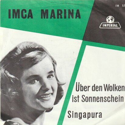 Imca Marina - Uber den wolken ist sonnenshein + Singapure (Vinylsingle)