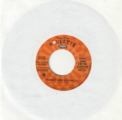 Tommy James - Crimson & Clover + I'm taken (Vinylsingle)