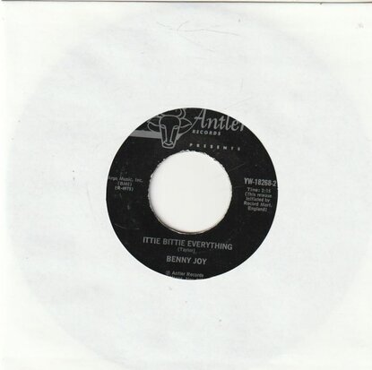 Benny Joy - Ittie Bittie Everything + Money, Money (Vinylsingle)