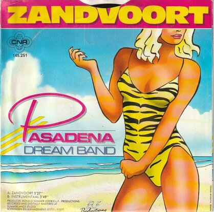 Pasadena Dream Band - Zandvoort + (instr.) (Vinylsingle)