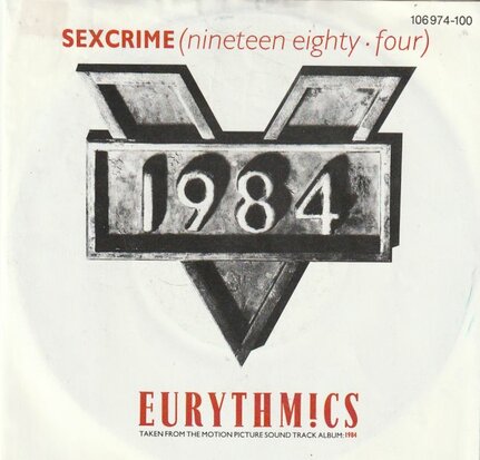 Eurythmics - Sexcrime + I did it just the same (Vinylsingle)