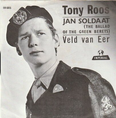 Tony Roos - Jan Soldaat + Veld van Eer (Vinylsingle)