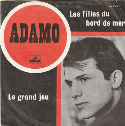 Adamo - Les filles du bord de mer + Le grand jue (Vinylsingle)