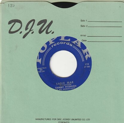 Gene Vincent - Sadie Mae + Linda Baby (Vinylsingle)