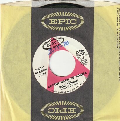 Bob Luman - Gettin' Back To Norma + Maybellene (Vinylsingle)