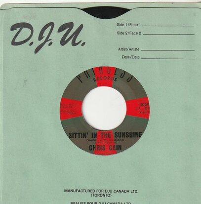 Fred Crawford - Sittin' In The Sunshine + She's Only A Friend (Vinylsingle)