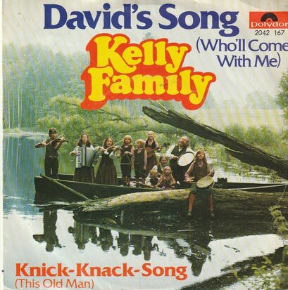 Kelly Family - David's song + Knick knack song (Vinylsingle)