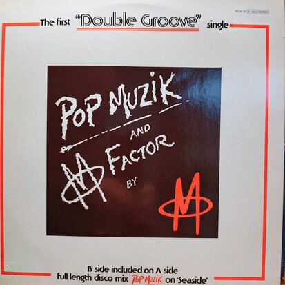 M - Pop Muzik + M Factor (Vinyl LP)