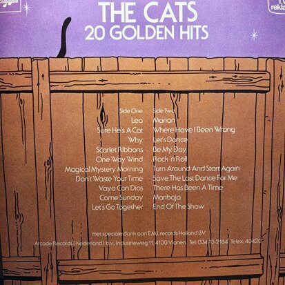 Cats - 20 Golden Hits (Vinyl LP)