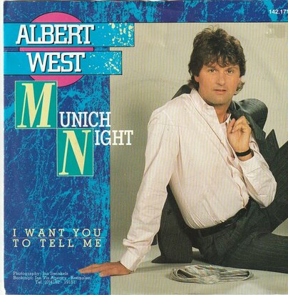 Albert West   - Munich night + I want you to tell me (Vinylsingle)