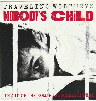 Traveling Wilburys - Nobody's child + In aid of the roman. (Vinylsingle)