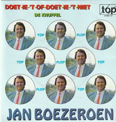 Jan Boezeroen - Doet-ie-t-of-doet-ie-t-niet + De knuffel (Vinylsingle)