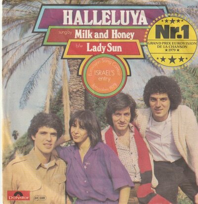 Milk & Honey - Hallelujah + Lady sun (Vinylsingle)