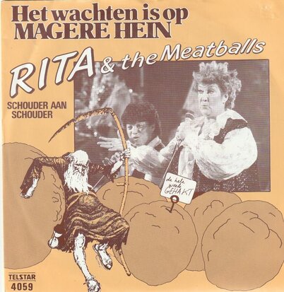 Rita & the Meatballs - Het wachten is op Magere Hein + Schouder aan schouder (Vinylsingle)