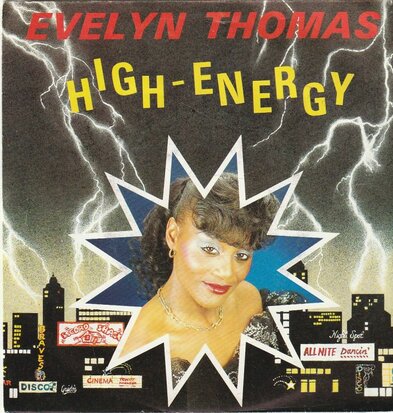 Evelyn Thomas - High energy + (instr) (Vinylsingle)