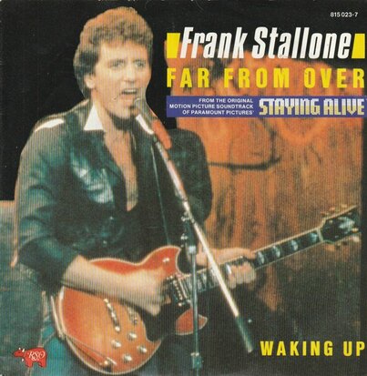 Frank Stallone - Far from over + Waking up (Vinylsingle)