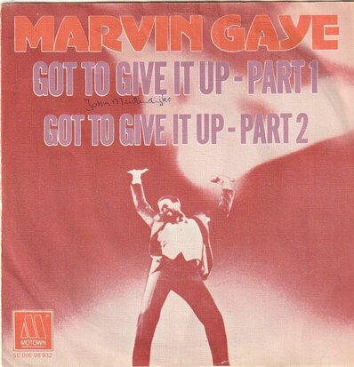 Marvin Gaye - Got to give it up + (part II) (Vinylsingle)