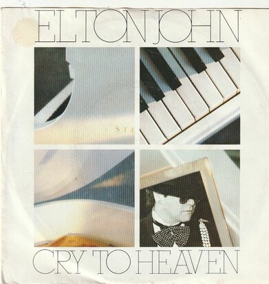 Elton John - Cry to heaven + Candy by the pound (Vinylsingle)