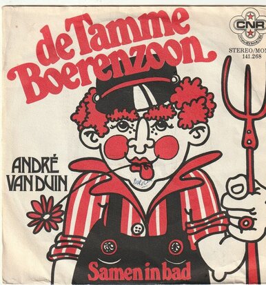 Andre van Duin - De tamme boerenzoon + Samen in bad (Vinylsingle)