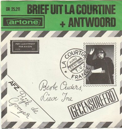 Rijk de Gooyer - Brief uit la Courtine + Beste kerel. hier is vader (Vinylsingle)