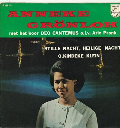 Anneke Gronloh - Stille nacht heilige nacht + O kindeke klein (Vinylsingle)