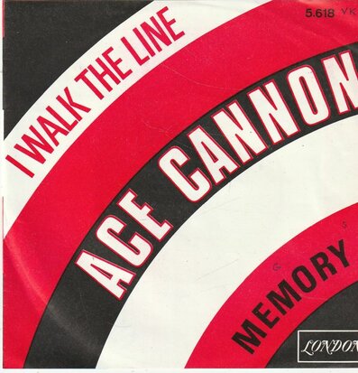 Ace Cannon - I Walk The Line + Memory (Vinylsingle)