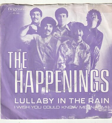 The Happenings - Lullaby In The Rain + I Wish You Could Know Me (Vinylsingle)